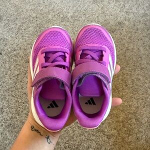Adidas Kids' Vibrant Purple Sneakers